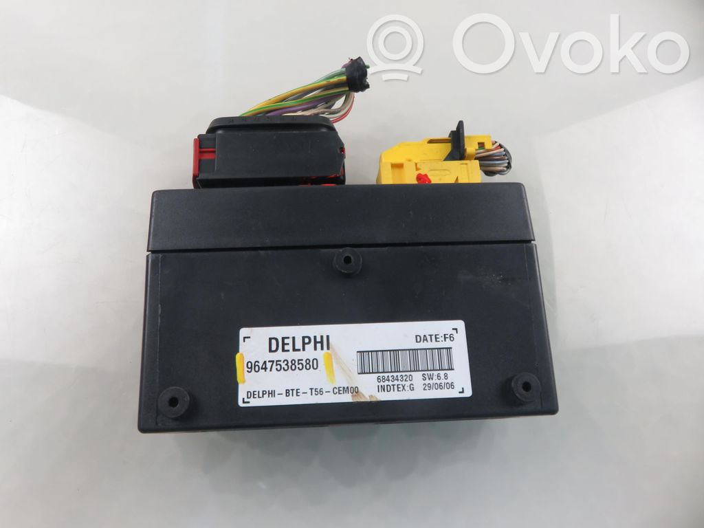 Other control units/modules   9647538580,9647538580