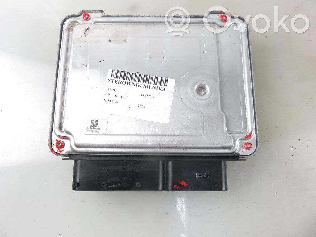 Audi A3 S3 8P Engine control unit/module 