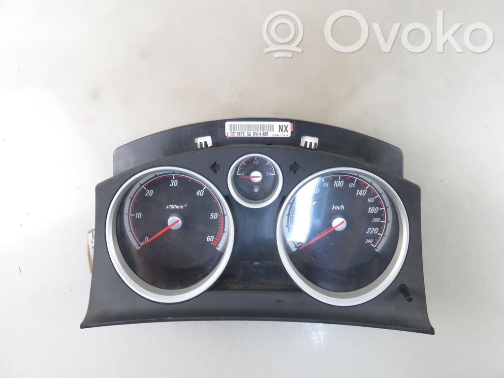 Opel Astra H Speedometer (instrument cluster) 