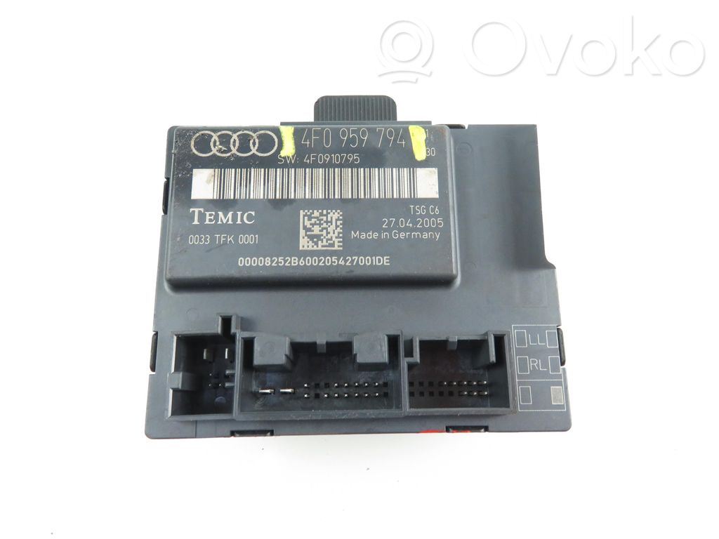 Unité de commande module de porte   4F0959794,4F0959794
