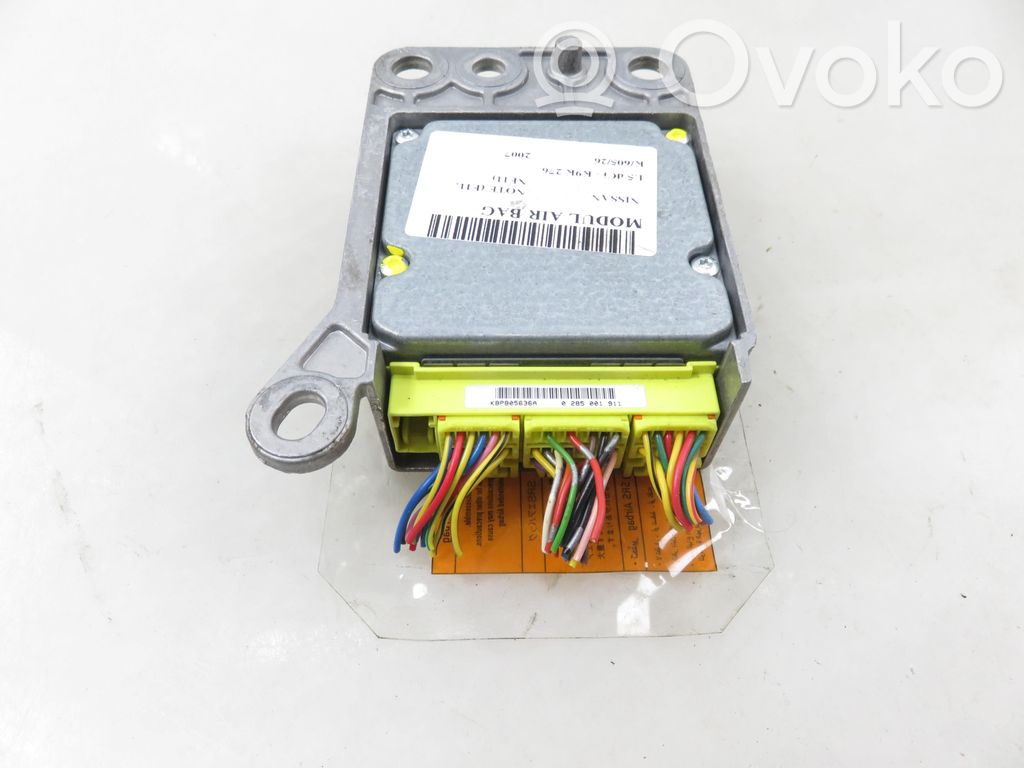Nissan Note (E11) Airbag control unit/module 