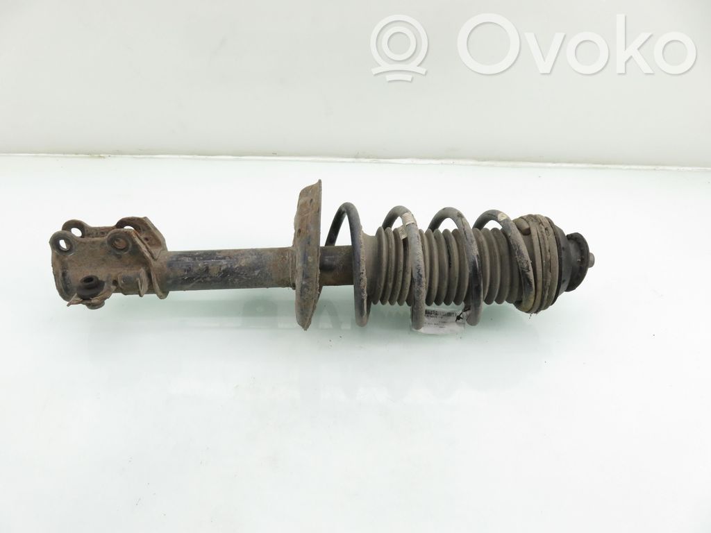 Front shock absorber with coil spring
