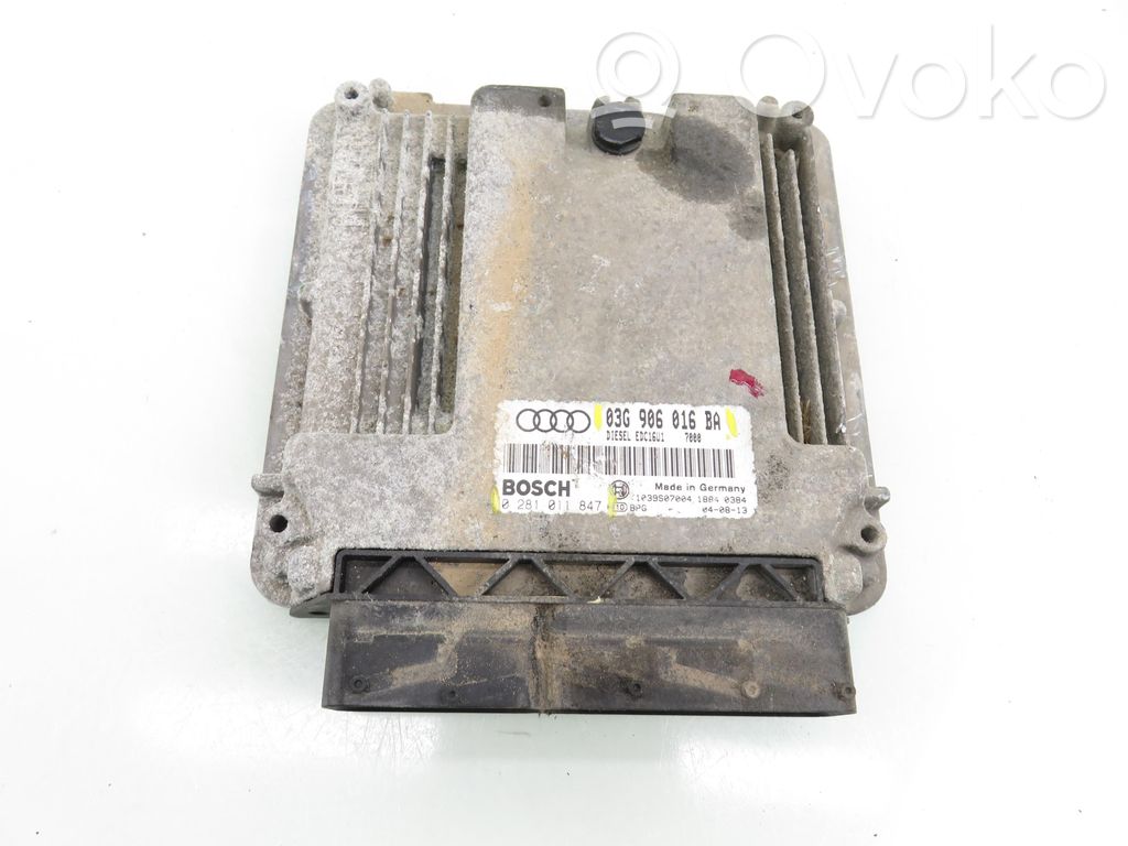 Audi A3 S3 8P Engine control unit/module 