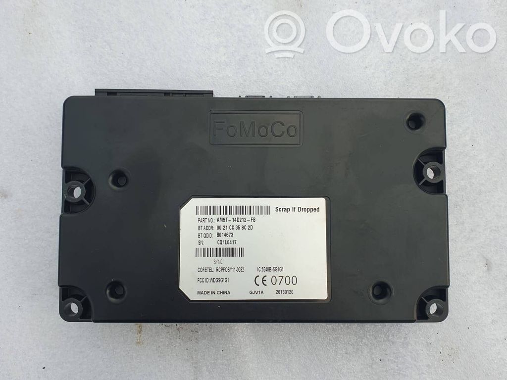Ford Focus Bluetooth control unit module 
