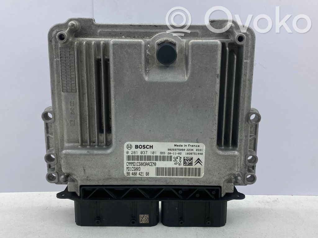 Peugeot 308 Engine control unit/module 