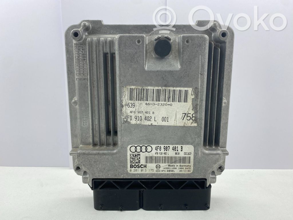 Engine control unit/module   4F0910402L,4F0907401B,0281013175