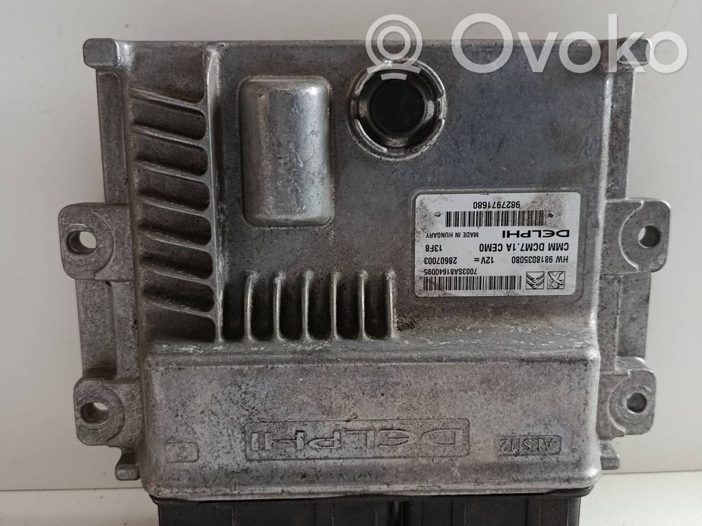 Peugeot Traveller Engine control unit/module 