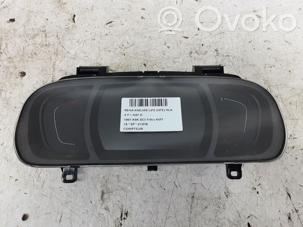 Renault Kadjar Speedometer (instrument cluster) 