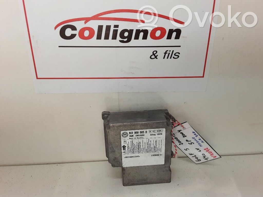 Volkswagen Golf V Airbag control unit/module 