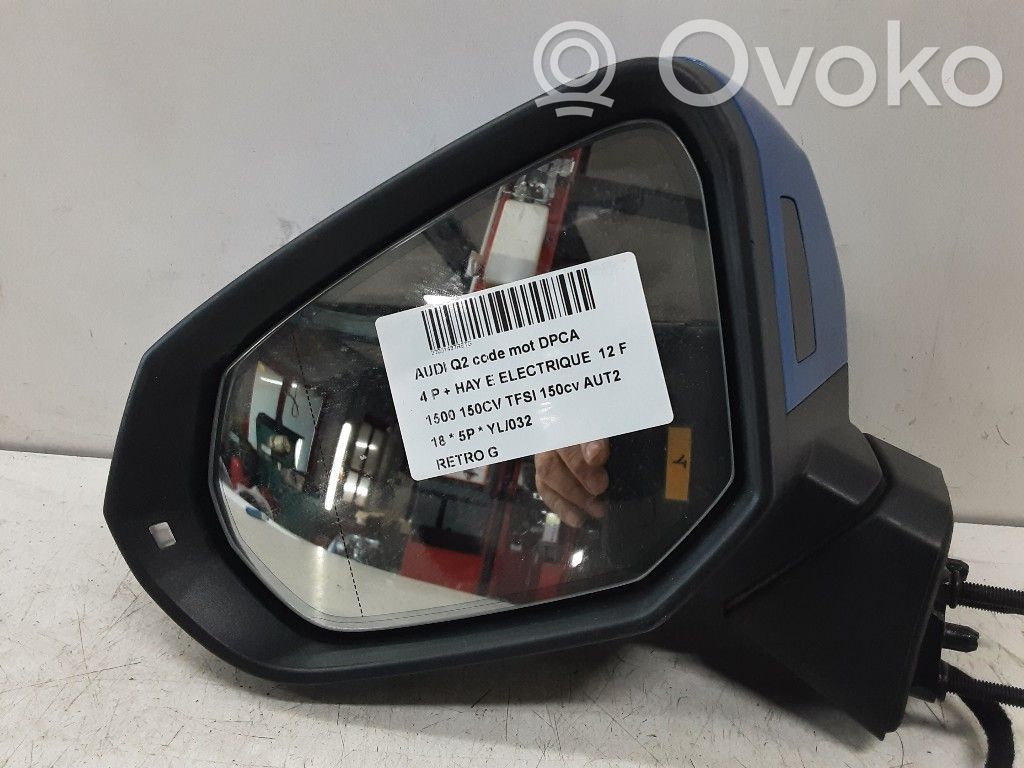 Manual wing mirror