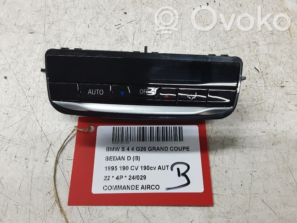 BMW 4 G22 G23 G24 G26 Climate control unit 