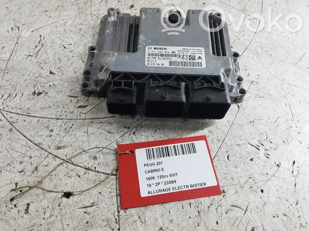 Ignition amplifier control unit   9667054480,9667054480
