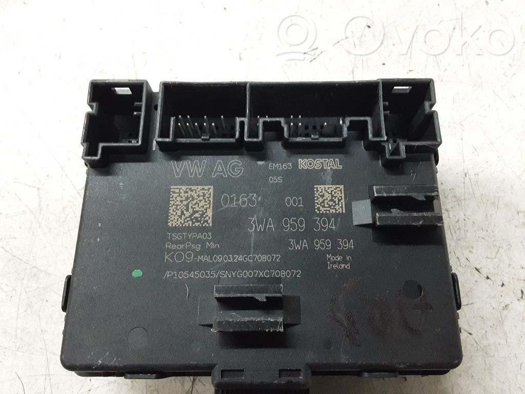 Autres unités de commande / modules   3WA959394,3WA959394
