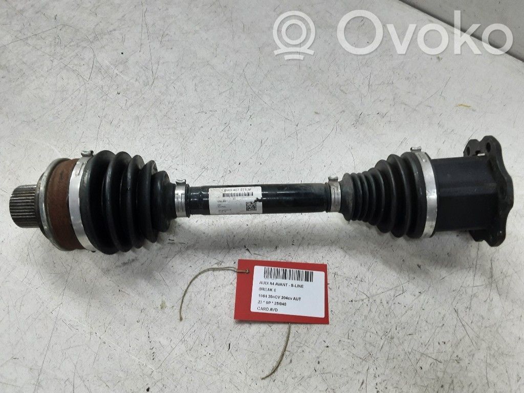 Front driveshaft   8W0407271M,8W0407271M