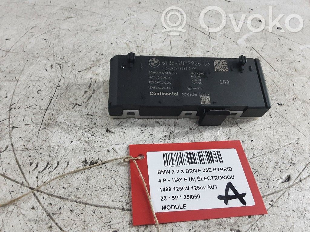 Other control units/modules   61359852926,61359852926
