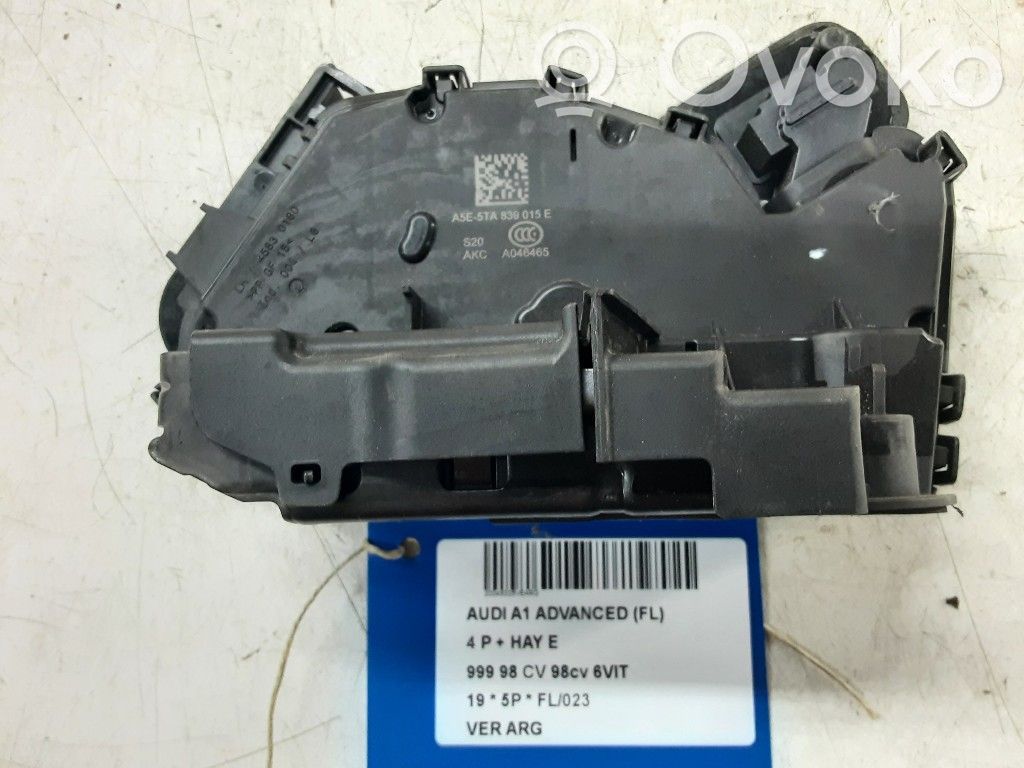 Aizmugurē slēdzene   5TA839015E,5TA839015E