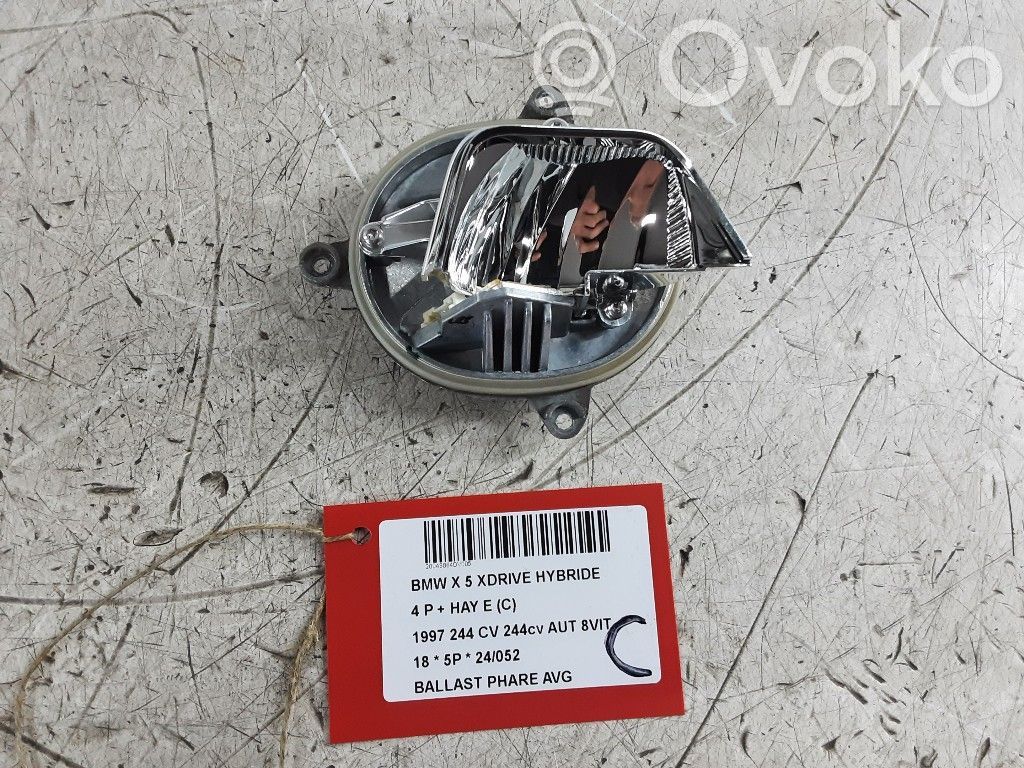 BMW X5 F15 Module de ballast de phare Xenon 