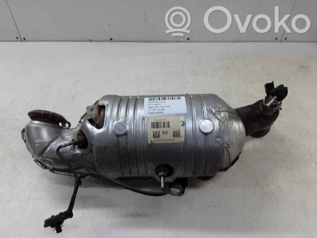 Peugeot 208 I Catalyst/FAP/DPF particulate filter 