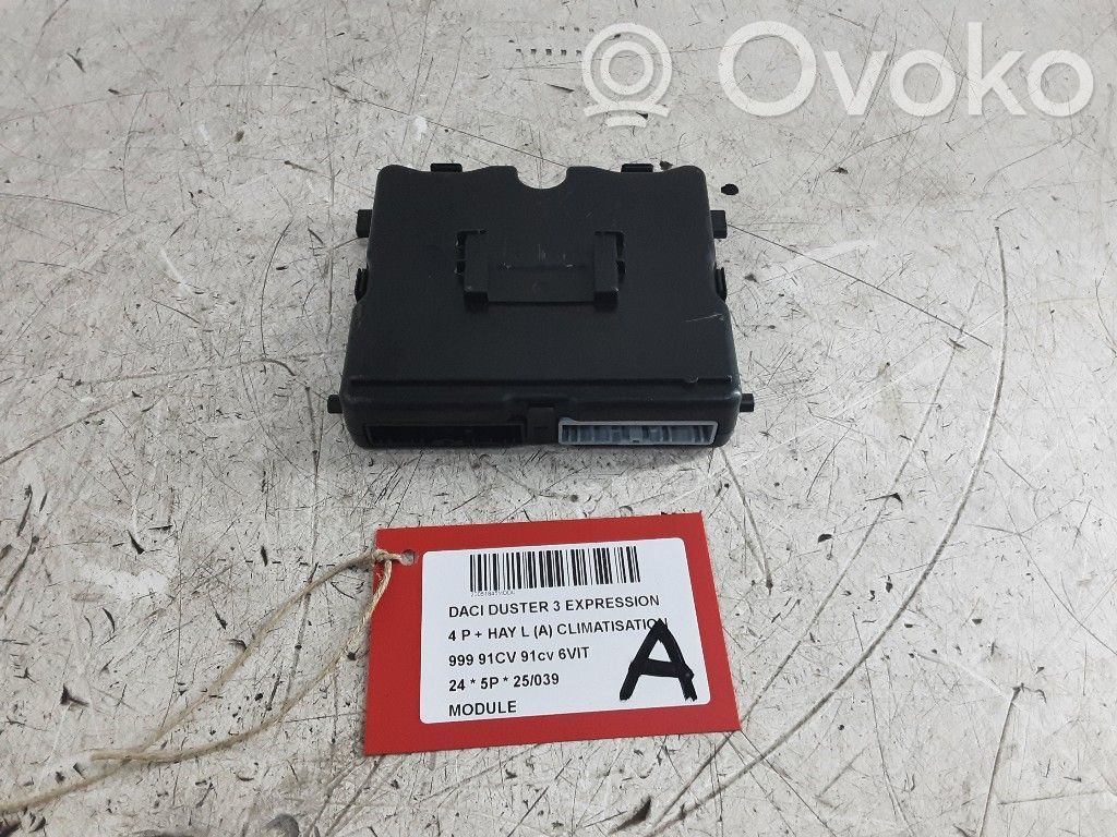 Dacia Duster III Otras unidades de control/módulos 