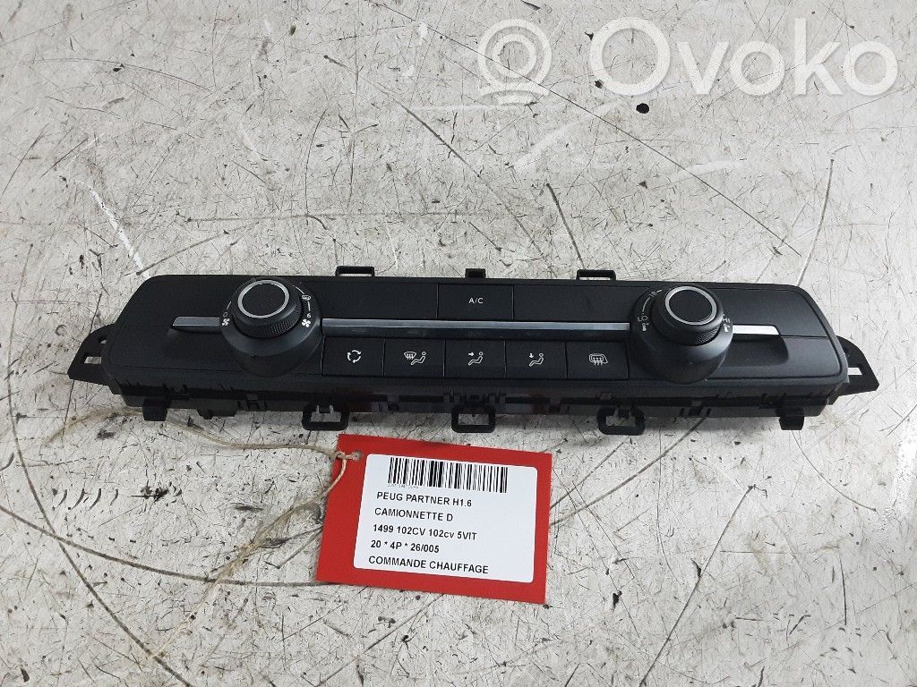 Climate control unit   98340416ZD00,98340416ZD00
