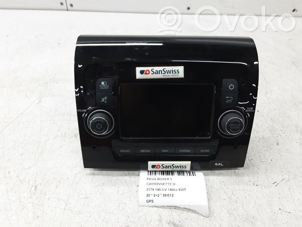Peugeot Boxer Unitate principală radio/CD/DVD/GPS 