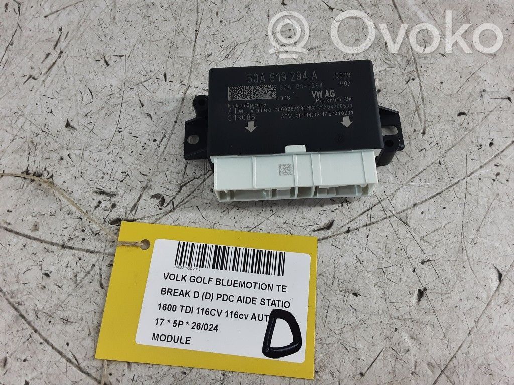 Autres unités de commande / modules   5QA919294A,5QA919294A