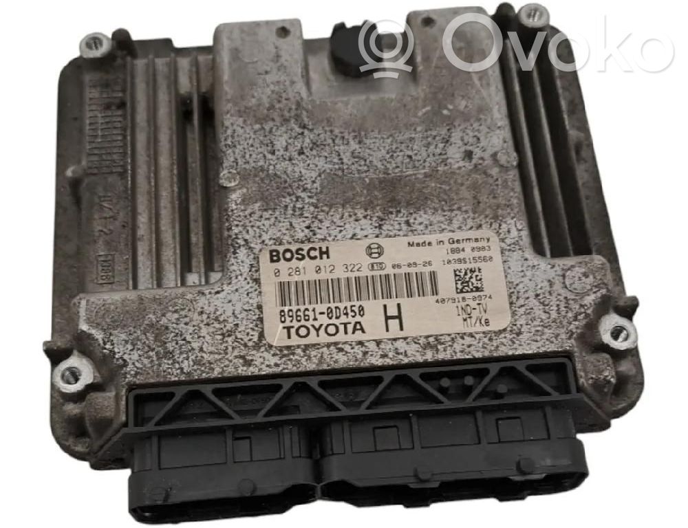 Toyota Yaris Sterownik / moduł wtrysku 