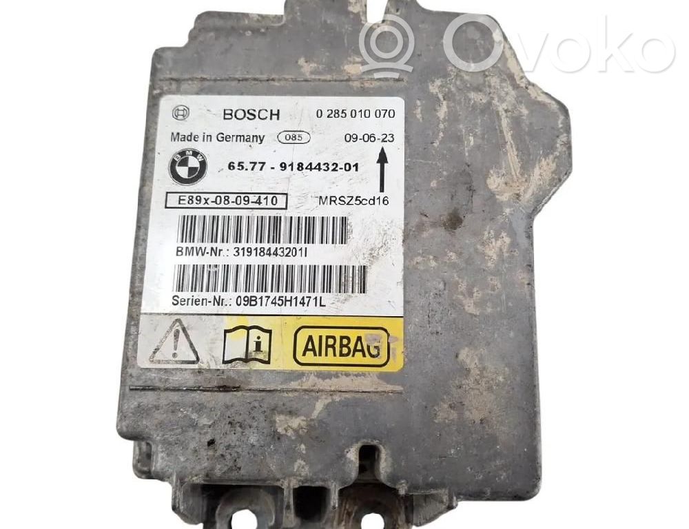 BMW 1 E81 E87 Module de contrôle airbag 
