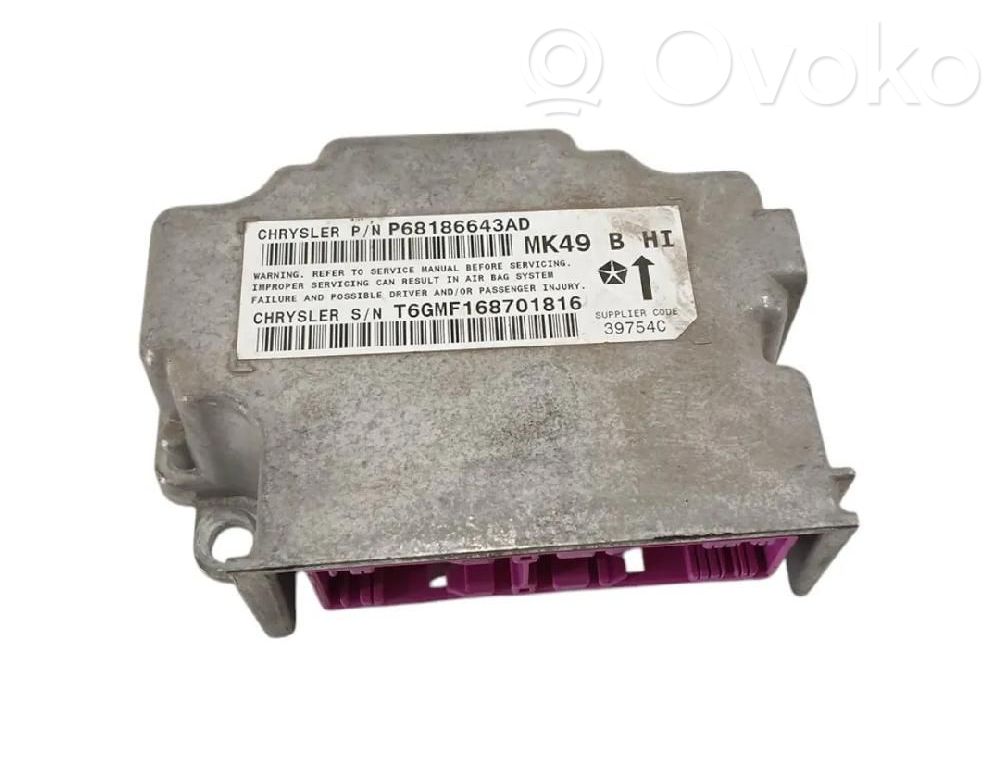 Jeep Compass Airbag control unit/module 