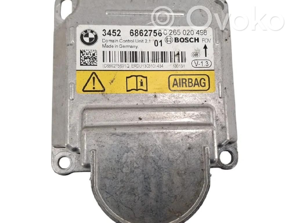 BMW 3 F30 F35 F31 Unitate/modul de comandă airbaguri 