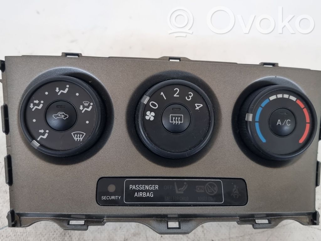 Toyota Auris 150 Climate control unit 