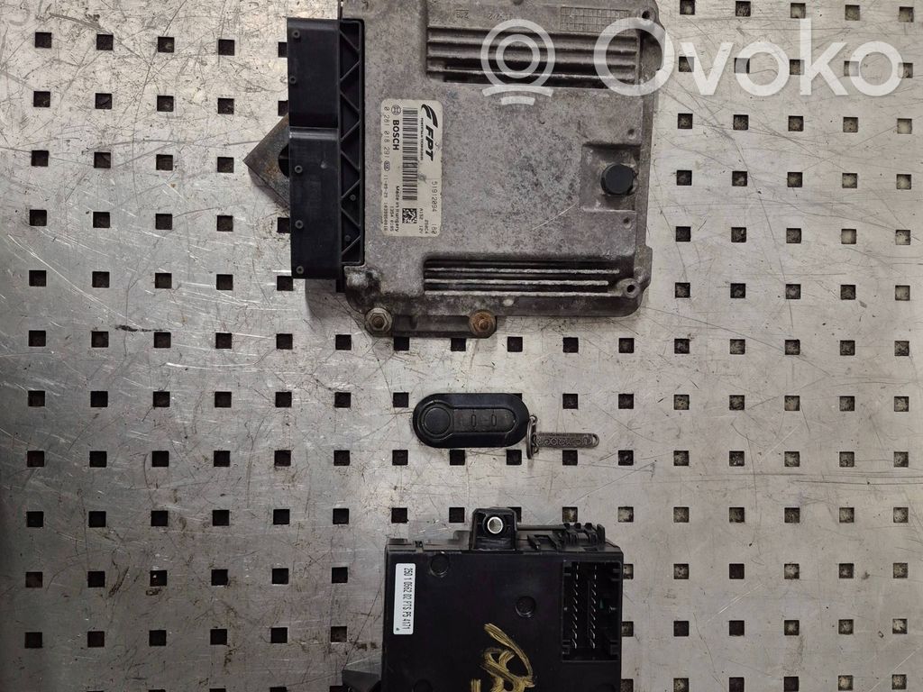 Fiat Ducato Engine ECU kit and lock set 