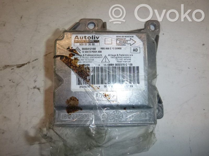 Unidad de control/módulo del Airbag   9666412180,9666412180