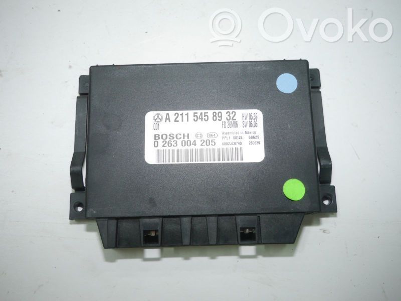 Unitate/modul de comandă parcare PDC   A2115458932,A2115458932