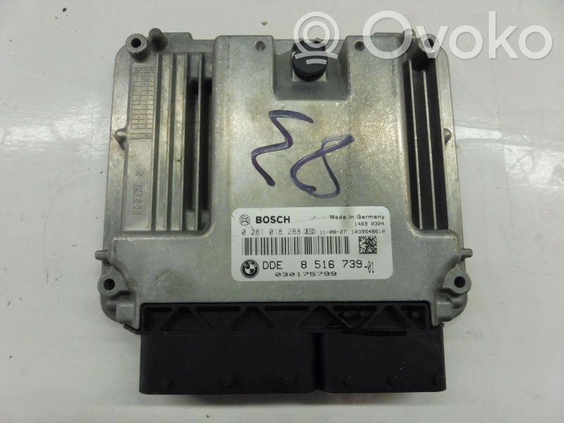Centralina/modulo del motore   DDE8516739,0281018288,0281018288,DDE8516739