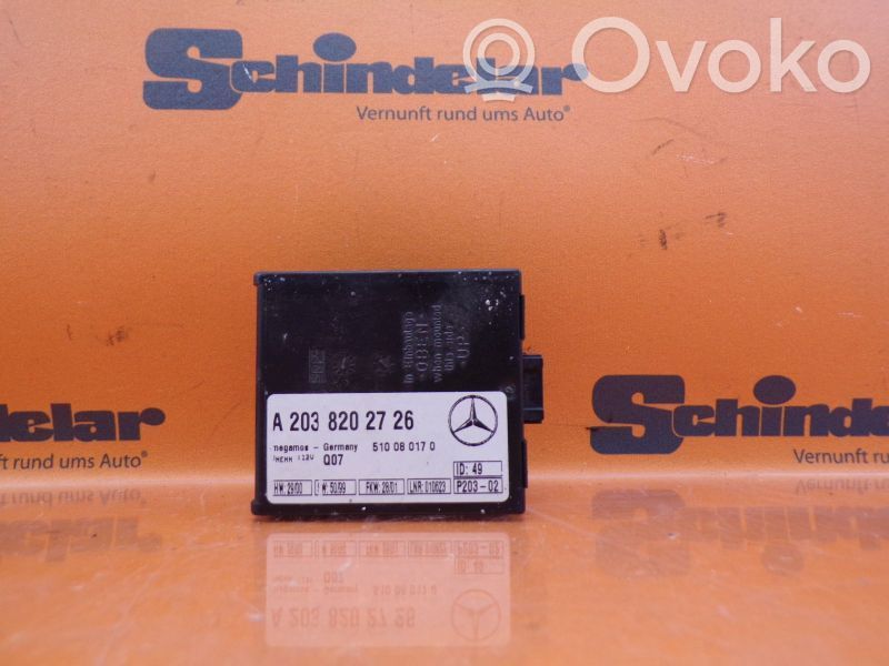 Sensor / Fühler / Geber   A2038202726,A2038202726