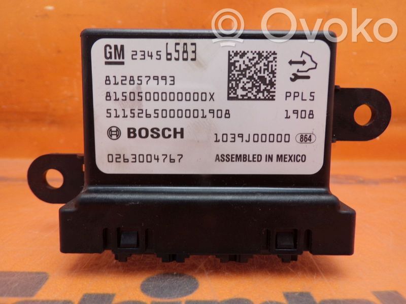 Opel Meriva B Parking PDC control unit/module 