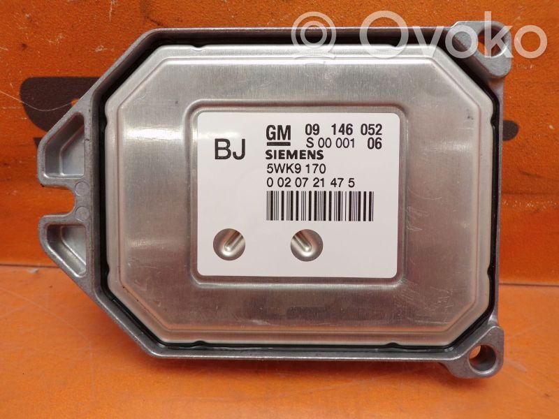 Moottorin ohjainlaite/moduuli   09146052,5WK9170,09146052,5WK9170