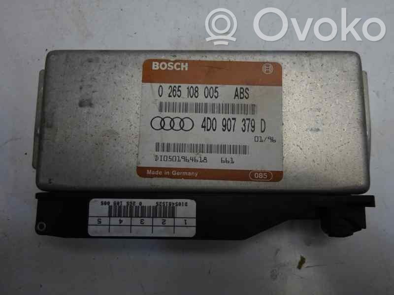 Unidad de control/módulo del motor   4D0907379D,0265108005