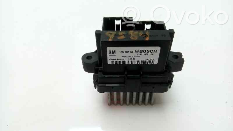 Motor aerotermă/rezistor ventilator   13598091,13598091,F011500127