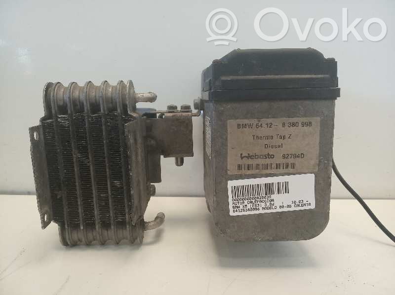 BMW X5 E53 Chauffage d'appoint Webasto autres pièces
