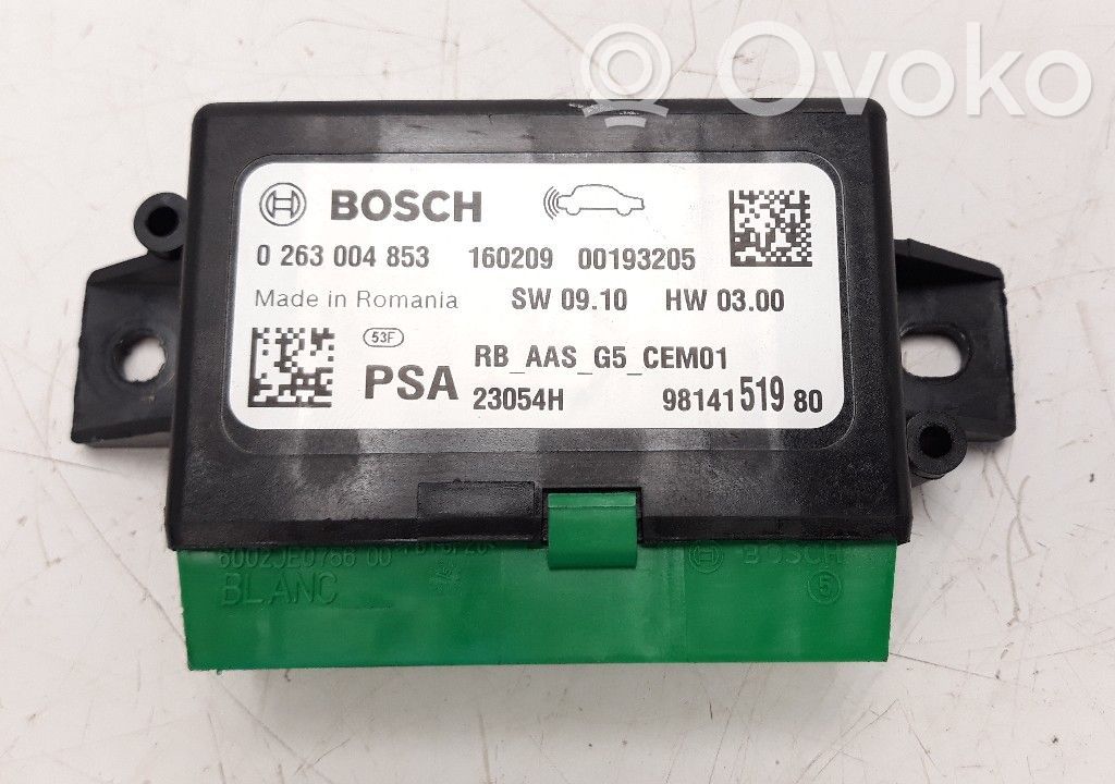 Autres unités de commande / modules   9814151980,9814151980,0236004853