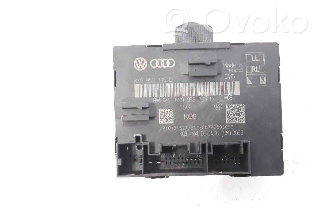 Other control units/modules   8X0959795D