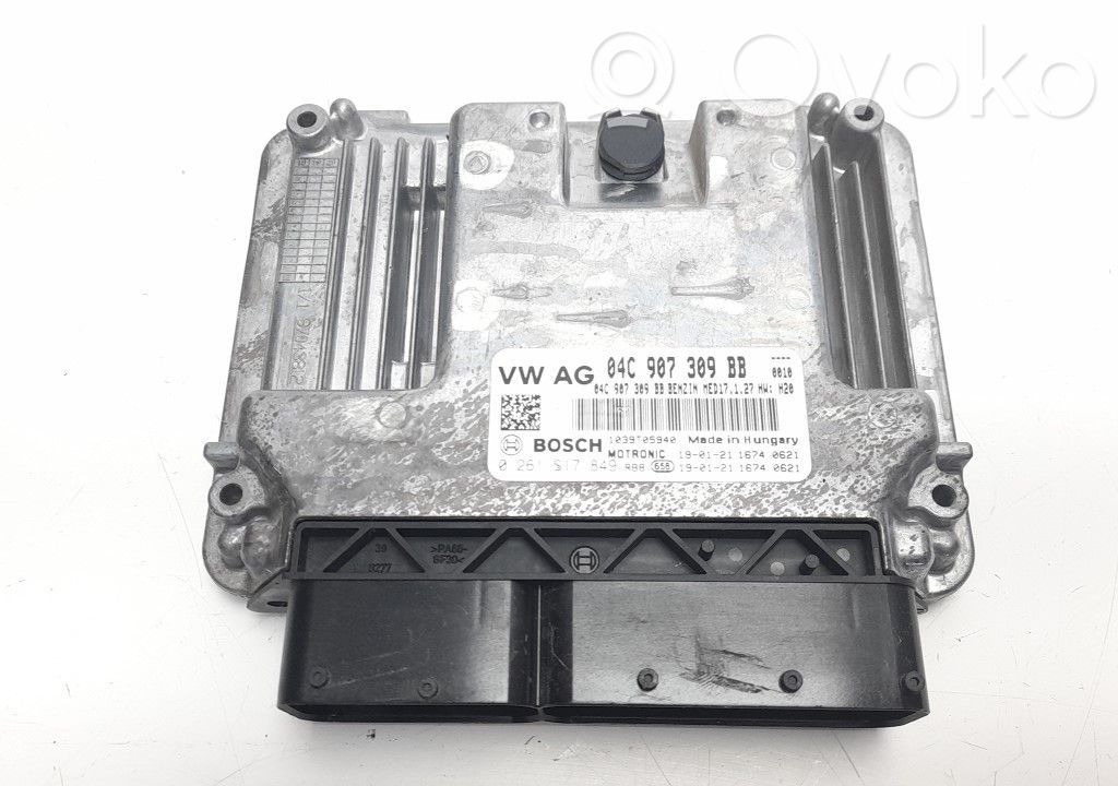 Moottorin ohjainlaite/moduuli   04C907309BB,04C907309BB,0261S17849