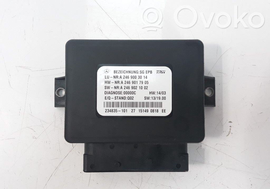 Mercedes-Benz A W176 Alte unități/module de control 