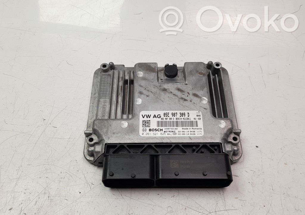 Centralina/modulo del motore   05E907309D,0261S21825