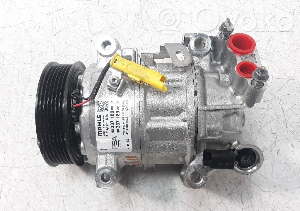 Opel Astra K Compresseur de climatisation 