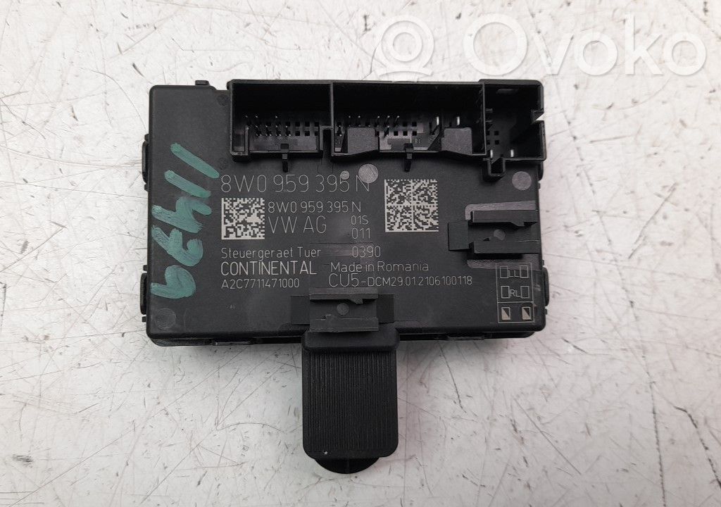 Audi A4 S4 B9 8W Módulo de confort/conveniencia 