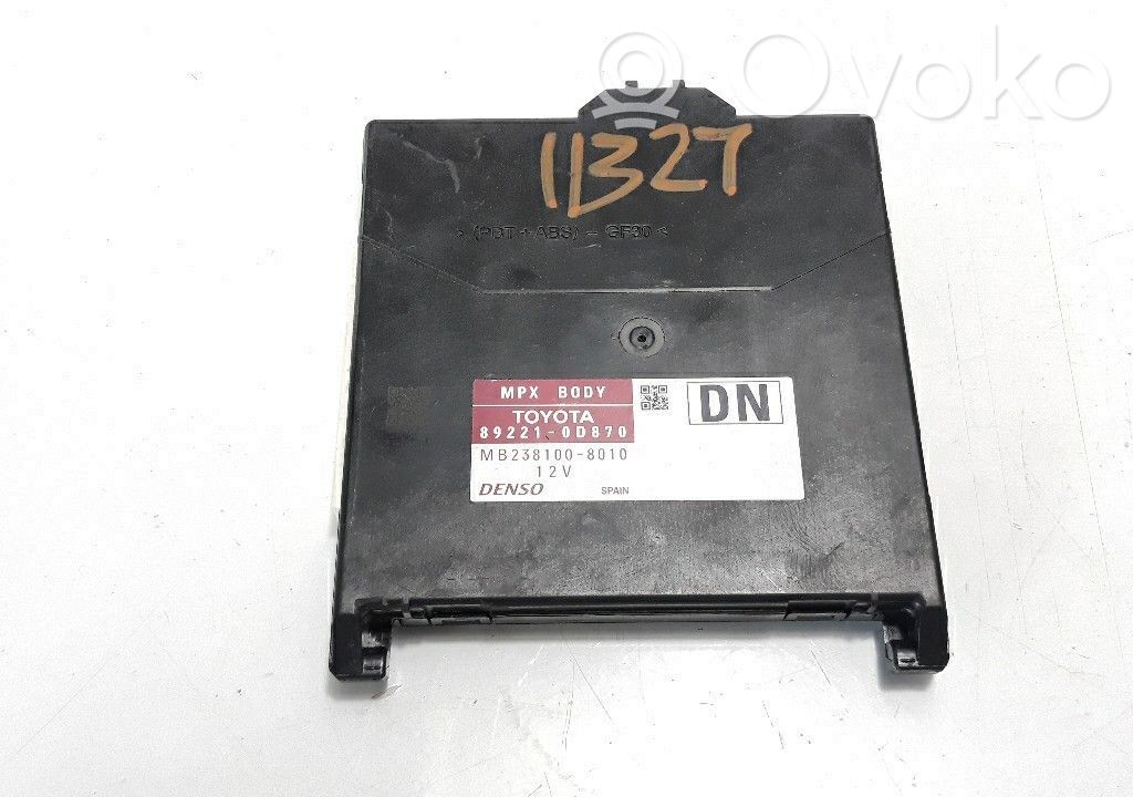 Autres unités de commande / modules   892210D870