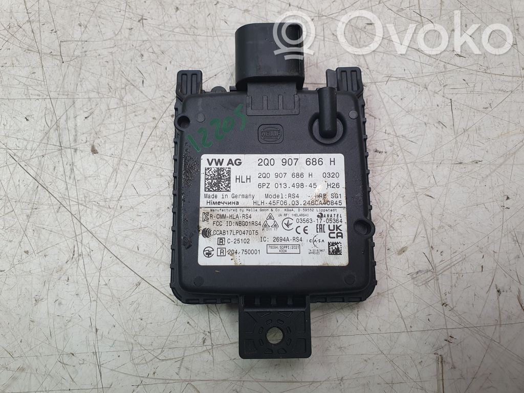 Autres unités de commande / modules   2Q0907686H
